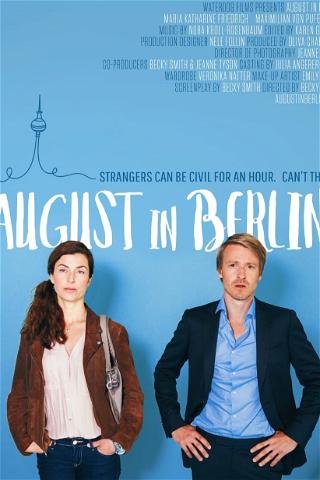 August in Berlin poster