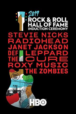 Rock and Roll Hall of Fame 2019 Induction Ceremony poster