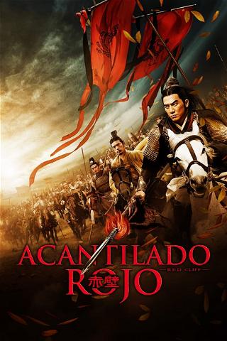 Acantilado rojo poster