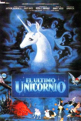 El último unicornio poster