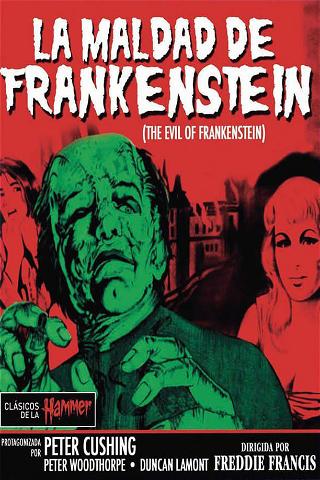 La maldad de Frankenstein poster