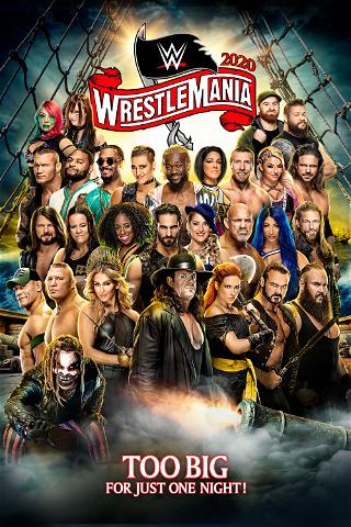 WWE WrestleMania 36 poster