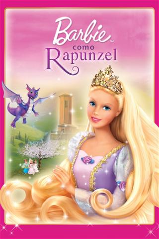 Barbie como Rapunzel poster