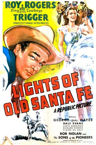 Rodeo in vlammen poster