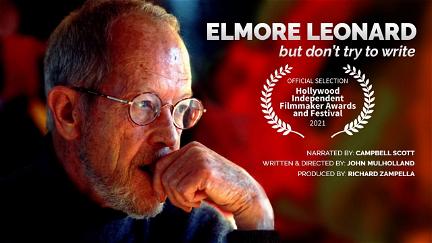 Elmore Leonard: "But Don't Try to Write " poster