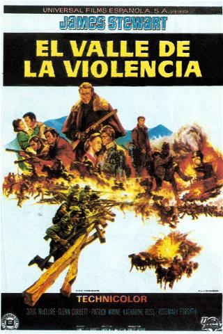 El valle de la violencia poster
