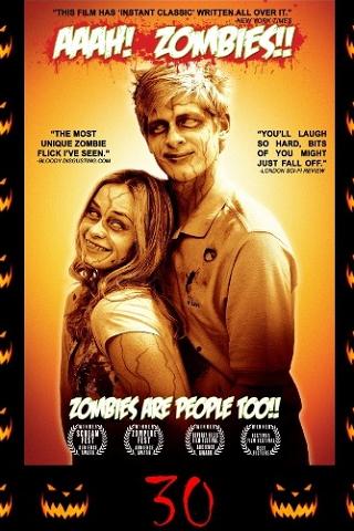 Aaah! Zombies poster