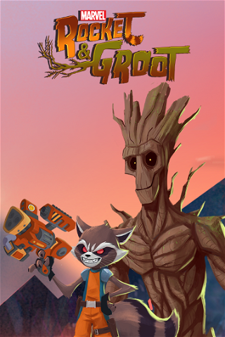 Rocket et Groot poster