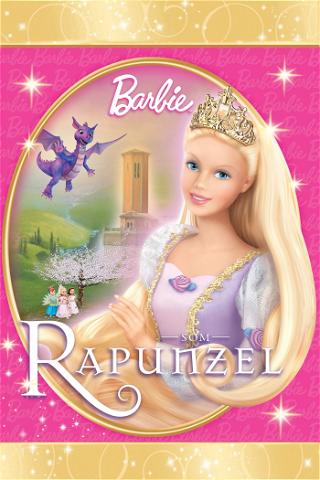 Barbie som Rapunzel poster