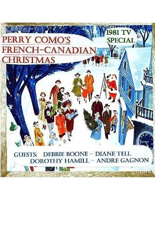Perry Como's French-Canadian Christmas poster