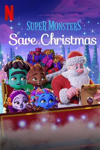 Super Monsters redden kerstmis poster
