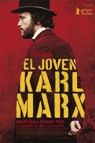 El joven Karl Marx poster