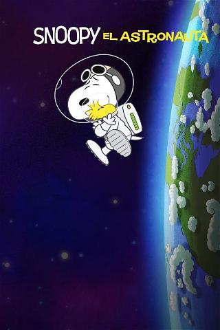 Snoopy en el espacio poster