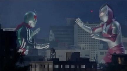 Ultraman vs. Kamen Rider poster