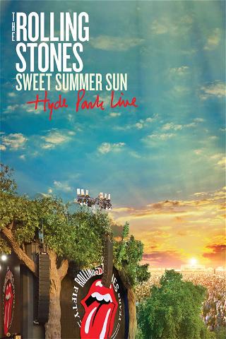 The Rolling Stones - Sweet Summer Sun Hyde Park Live poster