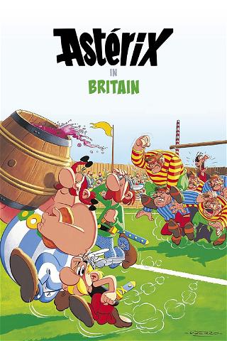 Asterix hos britene poster