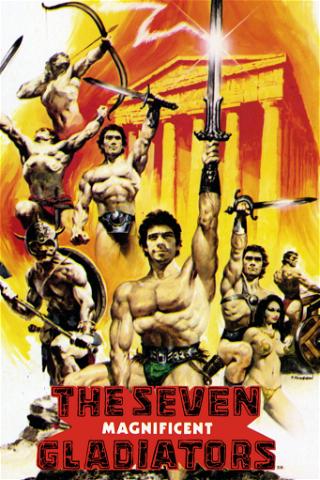 Los siete gladiadores poster