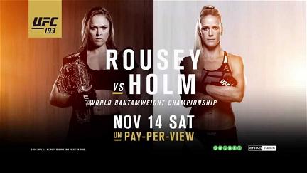 UFC 193: Rousey vs. Holm poster
