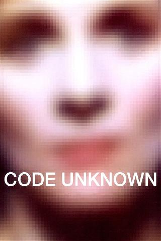 Code inconnu poster