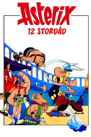 Asterix 12 stordåd poster