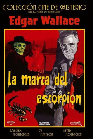 La marca del escorpión poster