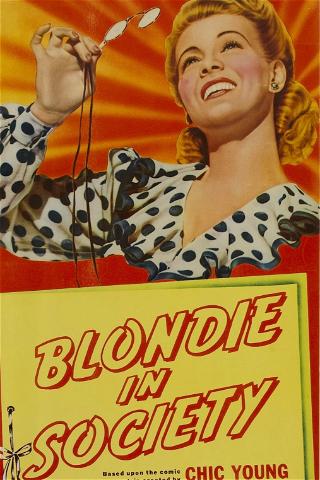 Blondie in Society poster