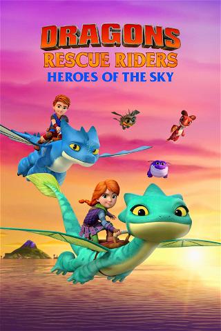 Dragons-die jungen Drachenretter Helden des Himmels poster
