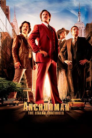 Anchorman 2: The Legend Continues poster