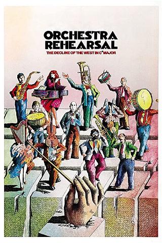 Orchestra Rehearsal poster