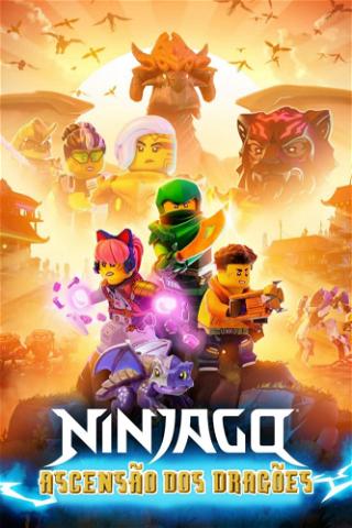 Ninjago Ascensão dos Dragões poster