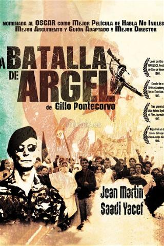 La batalla de Argel poster