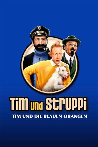 Tim und Struppi und die blauen Orangen poster