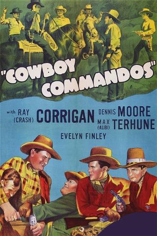 The Range Busters - Cowboy Commandos poster