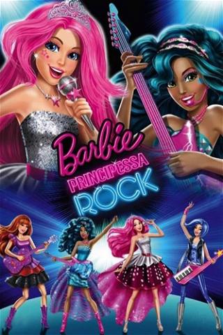 Barbie principessa rock poster