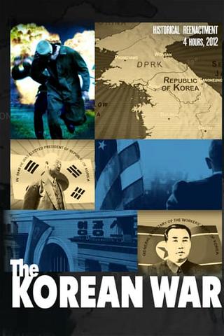 The Korean War poster