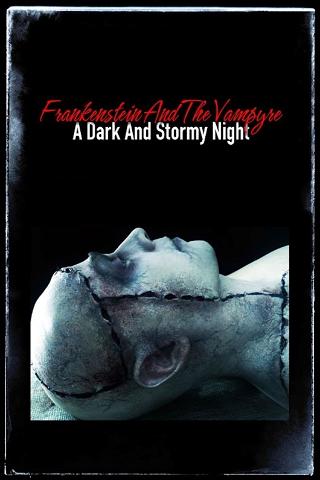 Det var en kold og stormfuld nat - Frankenstein og vampyren poster
