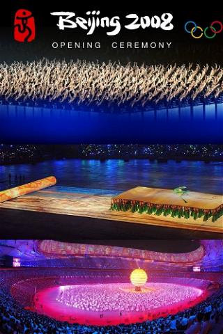 Beijing 2008 Olympic Opening Ceremony poster