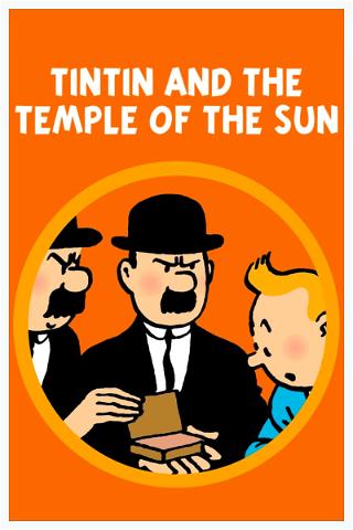 Tintim e o Templo do Sol poster