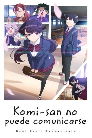 Komi-san no puede comunicarse poster