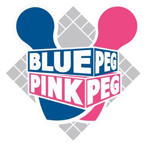 Blue Peg, Pink Peg poster