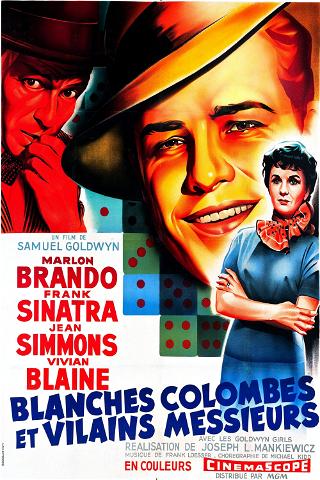 Blanches colombes et vilains messieurs poster