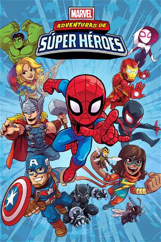 Aventuras de los superhéroes de Marvel poster