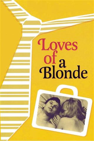 De liefde van een blondje poster