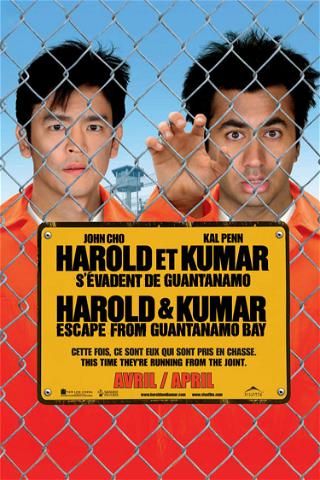 Harold et Kumar s'évadent de Guantanamo poster