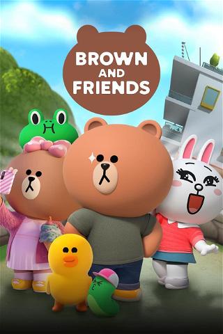 Brown en vriendjes poster