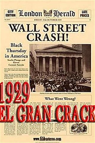 1929 - El Gran Crash poster