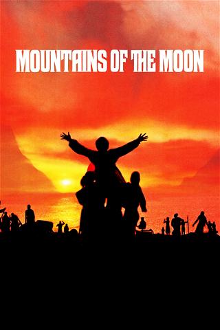 Las montañas de la luna poster