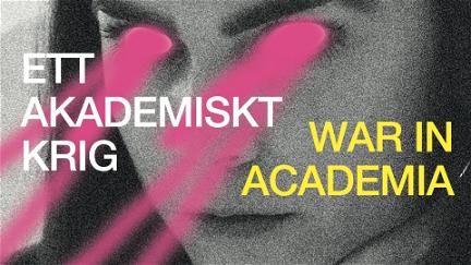 War in Academia poster