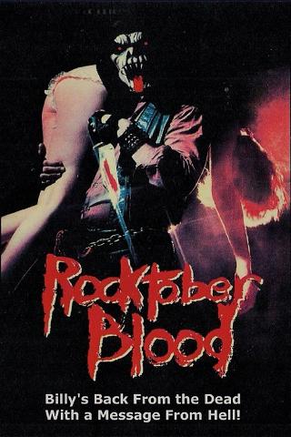 Rocktober Blood poster