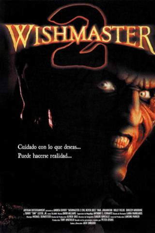 Wishmaster 2: El mal nunca muere poster